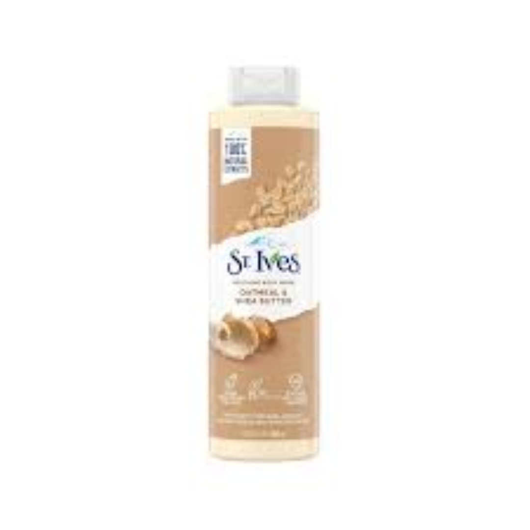 ST.IVES OATMEAL & SHEA BUTTER B/WASH 650ML